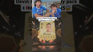 Devin amp Dylan finally pack 🇫🇷Mbappe in FC25😱 [upl. by Silsbye]