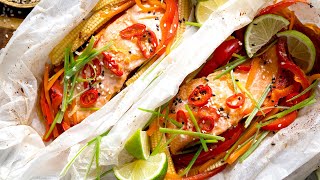 Unleash your inner chef with this easy Salmon en Papiotte recipe [upl. by Htrap990]