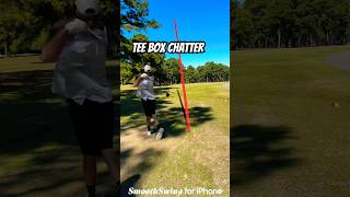 Tee box chatter golfer like subscribe golf funny [upl. by Tahp]