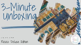 Rococo Deluxe Edition  3Minute Unboxing [upl. by Collette551]