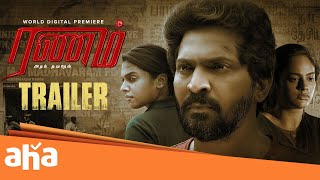 Ranam Aram Thavarel Official Movie Trailer  VaibhavNanditaTanyaSaras  Sherief  Arrol  Madhu [upl. by Yelsew230]