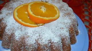 TORTA ALLARANCIA CON GOCCE DI CIOCCOLATO [upl. by Eolanda]