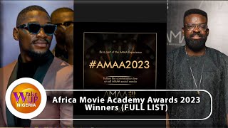 Tobi Bakare Nse Ikpe Etim Others Steal Spotlight At 2023 AMAA Awards Nominees List [upl. by Neeliak]