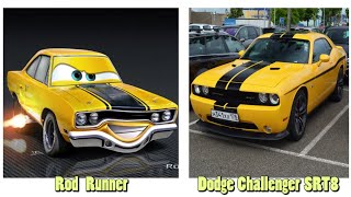 CARS 3 CHARACTERS IN REAL LIFE [upl. by Aerdnuahs61]