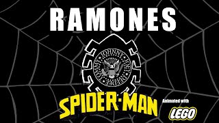 Ramones SpiderMan animated with Lego [upl. by Anytsirhc]