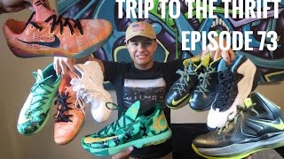 Trip to The Thrift 73 I HIT THE JACKPOT SNEAKER STEALS LegitLooksForLife [upl. by Amhser]