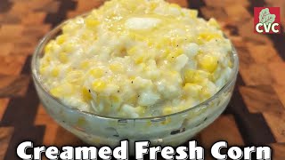 Old Fashioned Cream Corn Recipe  Buttery amp Delicious  Simple Ingredient Cooking [upl. by Asiak91]