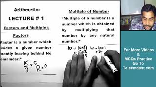 NTS NATGAT Arithmetic Lecture 1  Free Video Lectures of NTSGATNAT [upl. by Siobhan718]