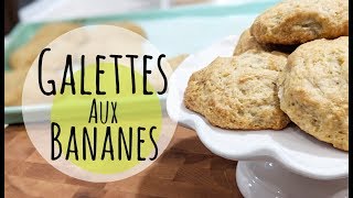 RECETTE FACILE DE GALETTES AUX BANANES  RECETTE GALETTES CHOCO BANANE [upl. by Brower]