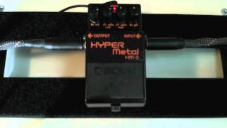 20 Metal Pedal Shootout  Boss  HM3  Guitar Distortion High Gain Fuzz Comparison [upl. by Brader]