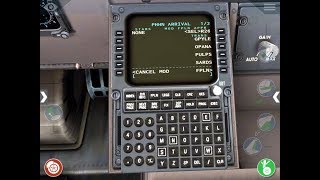 Creating an FMS Flight Plan [upl. by Cheng]