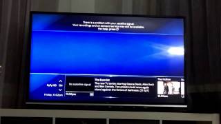 Sky Q box technical fault and signal problem [upl. by Narud819]