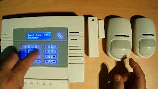 Pyronix Enforcer V11 Smart Wireless Alarm How to do Program Sensors Part2 [upl. by Bowe712]