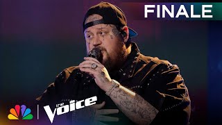 Jelly Roll Performs quotI Am Not Okquot  The Voice Finale  NBC [upl. by Airdnua]