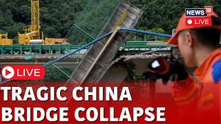 China Bridge Collapse Live  11 Dead Over 30 Missing As Bridge Collapse  China Bridge Live  N18G [upl. by Adner]