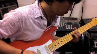 Testing Van Zandt Strat with Vintage Plus pick ups [upl. by Wilow]