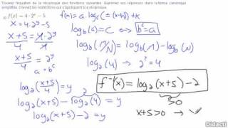 Réciproque des fonctions exponentielles et logarithmique 1 [upl. by Maillliw204]