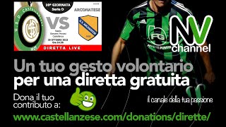 LIVE  Castellanzese  Arconatese  10ª Giornata  Stagione 20232024 [upl. by Esiole]