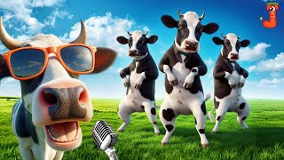 FUNNY COW DANCE FOR 12 MINUTES STRAIGHT  Cow Song amp Cow Videos 2024  Cow dance mix  dancing cow [upl. by Duntson]