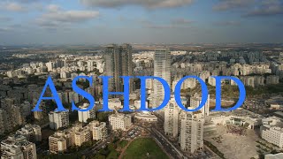 Israel 4k video Ashdod Drone shots of the best city in Israel [upl. by Winona]