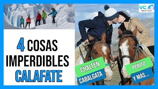 🐴 ¿Qué hacer en CALAFATE 😲💲 31 cosas IMPERDIBLES Guía y precios 3 ó 4 días [upl. by Rinee517]