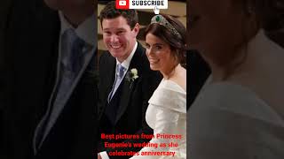 Best pictures from Princess Eugenie’s wedding as she celebrates anniversary [upl. by Iddet]