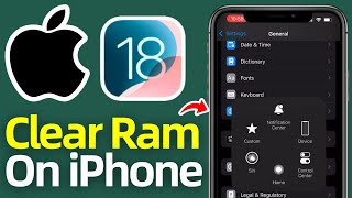 How To CLEAR iPhone RAM Memory on iOS 18 [upl. by Aehtorod]