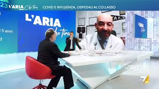 Picco Covid e influenza Matteo Bassetti quotRingraziamo i ciarlatani che han fatto [upl. by Yesnil]