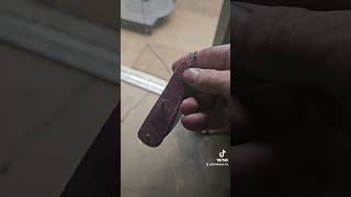 Wharncliffe fypviral bladeknife fypyoutube cutlery blade edcknife [upl. by Gabor]