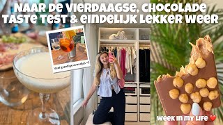 NAAR DE VIERDAAGSE CHOCOLADE TASTE TEST amp EINDELIJK LEKKER WEER  Joyce Rikken [upl. by Idonah]