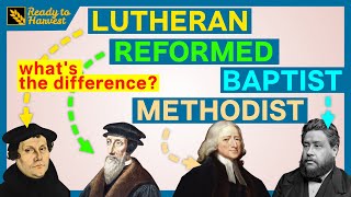 Lutheran Reformed Methodist amp Baptist Whats the Difference [upl. by Tisman818]