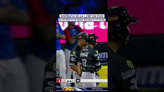 Leones fabrica dos rayitas más gracias a los bates de Livan Soto y Gabriel Noriega LVBP Beisbol [upl. by Roselane300]