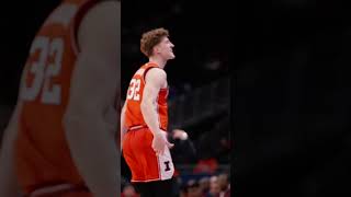 Illini Mens Basketball  Jakucionis StepBack [upl. by Etnahs]