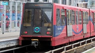 Journey on the DLR from Stratford to Stratford International [upl. by Kitrak]