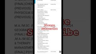 PDUSU BA 1st Year 2nd Semester Result Declared 2024  Pdusu University Results pdusu results [upl. by Skerl]