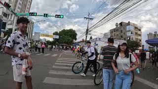 🇧🇴  Dia del Peaton 1 2024  Walking Tour  Cochabamba  Bolivia  4K [upl. by Namrej]