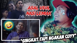 NGAKAK 😂👏 NASI LEMAK  Zukie Oyot Pakduan  REACTION By Endhy TK [upl. by Jemena411]