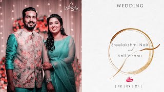 Sreelakshmi Nair amp Anil Vishnu  Wedding  Livestream [upl. by Gnouhk611]