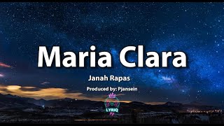 Maria Clara Janah Rapas x Pjansein Lyrics Video Tiktok Trend [upl. by Lawan]