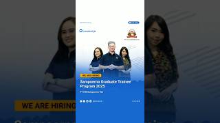 Sampoerna Graduate Trainee Program 2025 disnakerja lowongankerja loker trainee shorts [upl. by Daitzman579]