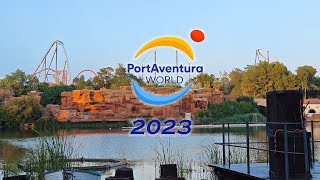 Portaventura World 2023 Montage [upl. by Nnyltiak]