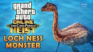 GTA Online Easter Egg  The Loch Ness Monster The Cayo Perico Heist [upl. by Akiwak]