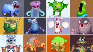 Collection Monsters Lost Things  Ultimate Monsters Mod My Singing Monsters [upl. by Tamis]