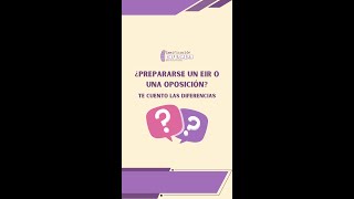 ¿Prepararse el EIR o una oposición de enfermería Diferencias  Gamificación enfermera [upl. by Haldis895]