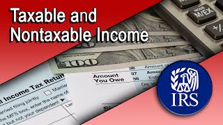 Taxable and Nontaxable Income [upl. by Proudlove394]