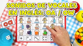 Lección 9 Pronunciación de las Vocales en Inglés  OA y OW  Fonética del Inglés  Vowel Sounds [upl. by Aneehsal]