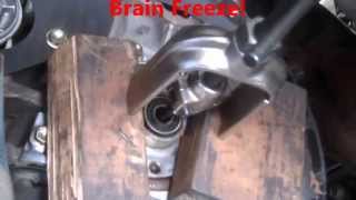 Clutch replacement Toyota Tacoma Manual transmission removal 1997 [upl. by Botnick]