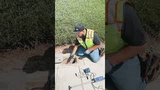 Underground Cable Locators  How To Pull Electrical Wiring electrician electrical electricity [upl. by Demeyer57]