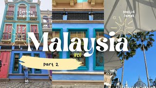 strolling around  Malaysia PART 2 Genting SkyWorlds Theme Park Eid al Adha at Masjid Jamek [upl. by Nnayr]