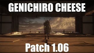 SEKIRO  Genichiro Cheese  Patch 106 [upl. by Speroni]